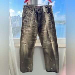 NWT PRPS Tokyo deconstructed denim